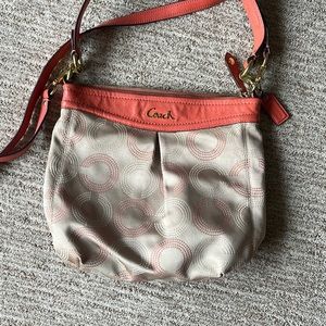 Coach Ashley Sateen Hippie Handbag